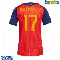 Španjolska Nico Williams #17 Domaci Dres za Ženska SP 2026 Kratak Rukav